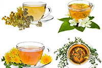 Herbal teas after Spa